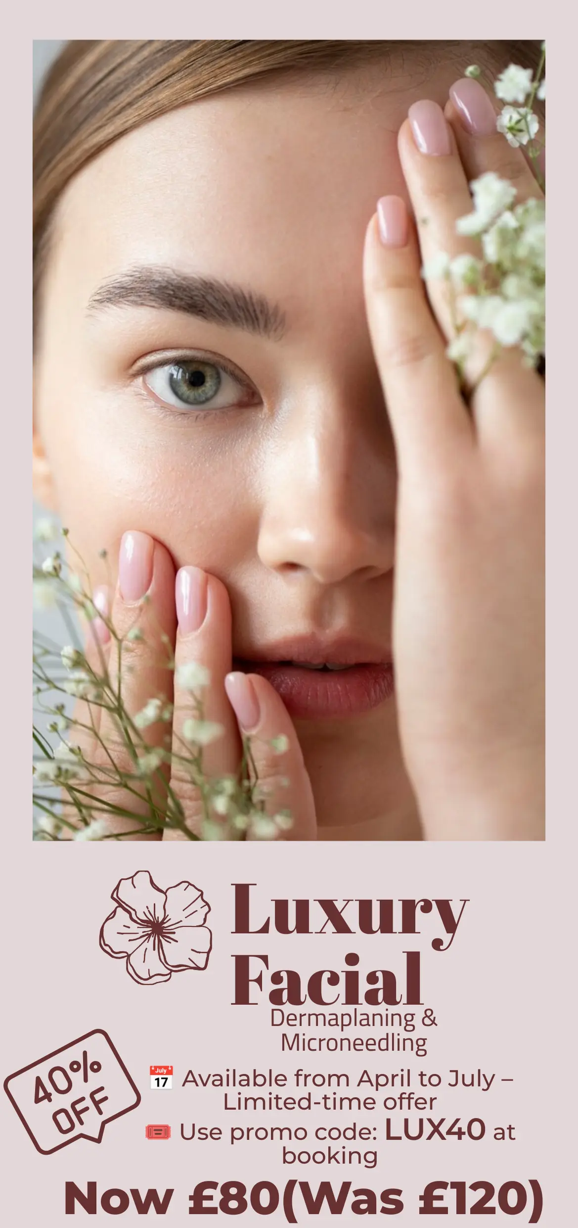 Luxury Facial Promo Banner
